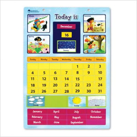 Learning Resources 032-1947 Magnetic Calendar Learning Resources 032-1947 Magnetic Calendar