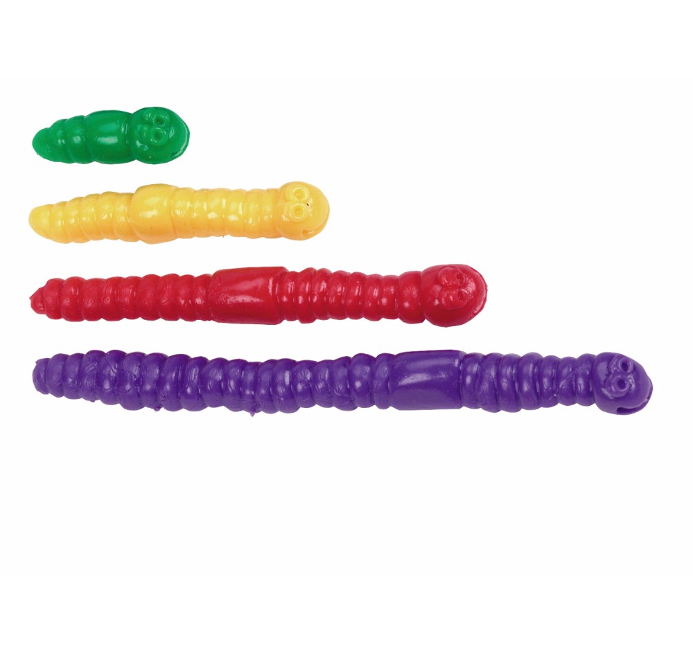033-9406 Measuring Worms - Set Of 72