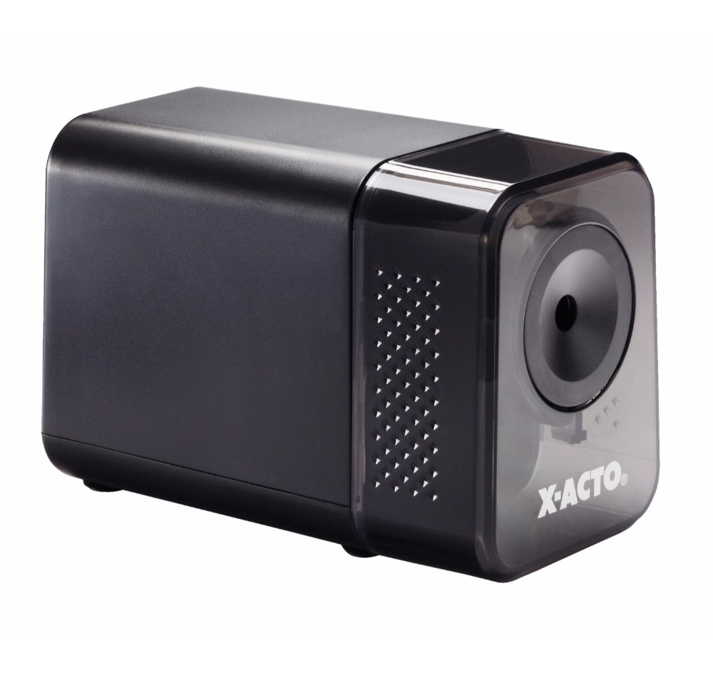X-ACTO 033917 Boston 1818 Xlr 1800 Auto-Reset Electric Steel Pencil Sharpener Black X-ACTO 033917 Boston 1818 Xlr 1800 Auto-Reset Electric Steel Pencil Sharpener Black