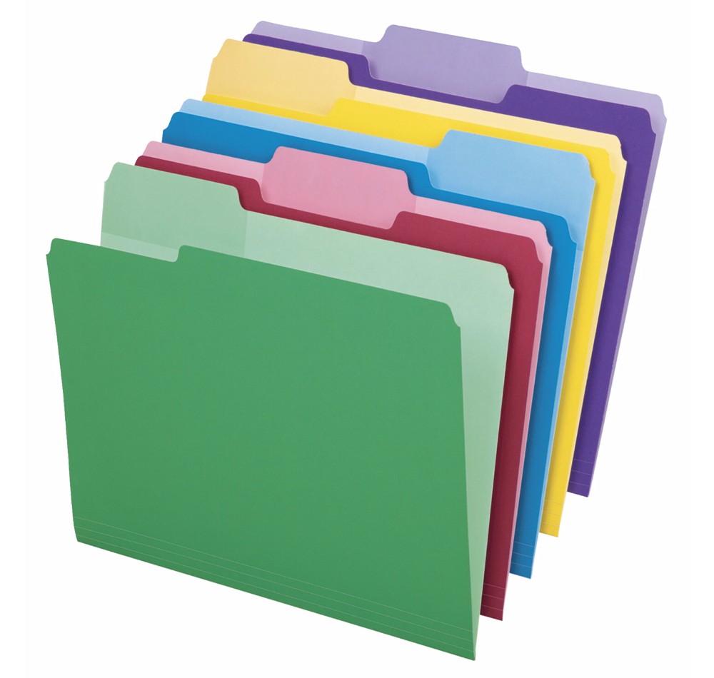 Pendaflex 038044 1-3 Cut File Folder With Erasable Tabs Letter 3-Ply Assorted Colors Pack 30 Pendaflex 038044 1-3 Cut File Folder With Erasable Tabs Letter 3-Ply Assorted Colors Pack 30