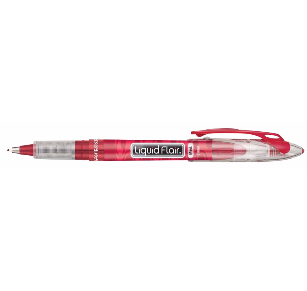 Papermate 038137 Liquid Flair Porous Pen Red Papermate 038137 Liquid Flair Porous Pen Red
