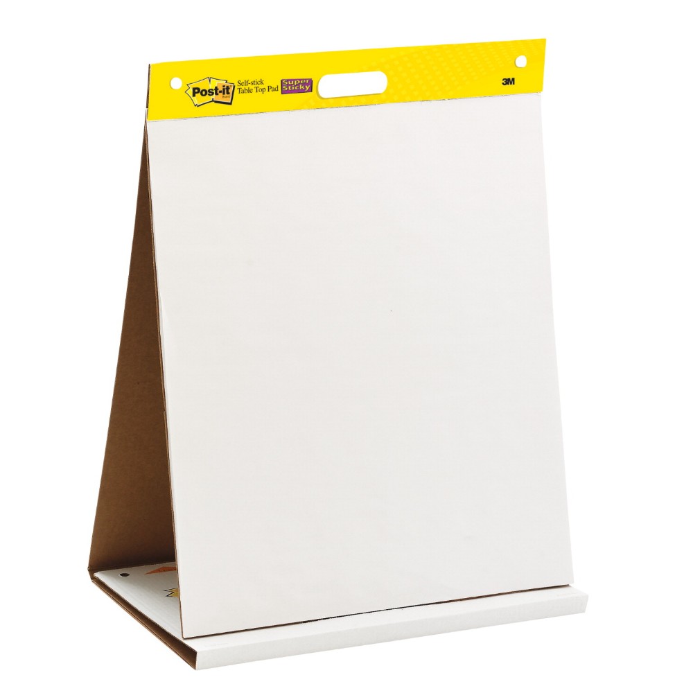 Sticky Note 038663 20 X 23 In. Paper Sticky Note Easel, Table-top 20 Sheets