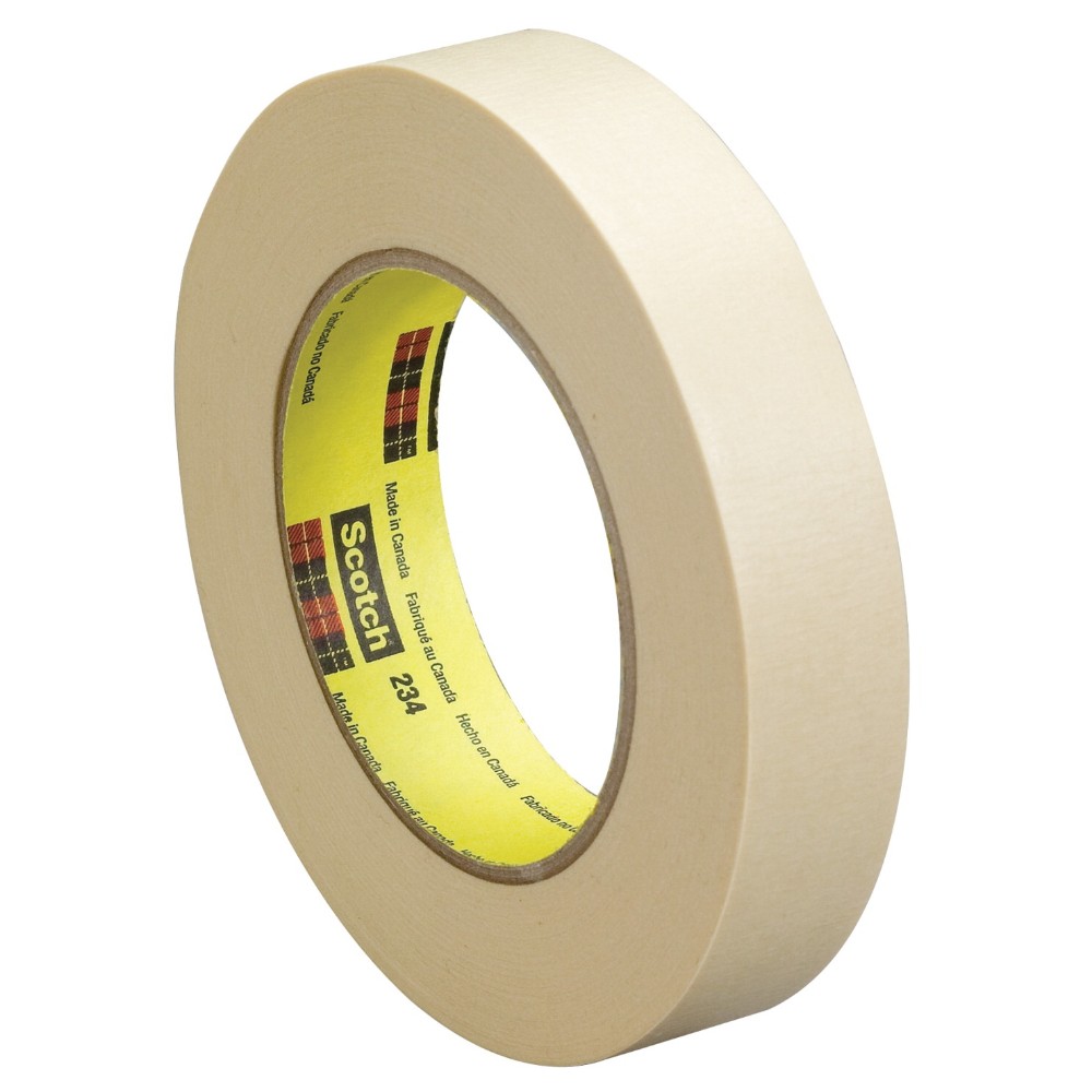 Scotch 042114 General Purpose Self-adhesive Masking Tape, 2 In. X 60 Yd, Tan