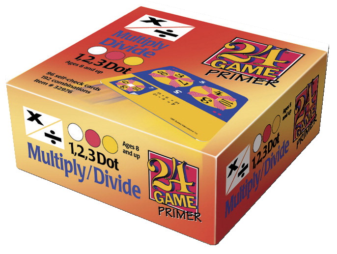 070-4582 Multiplication & Division Math Game, 4 X 4 In.
