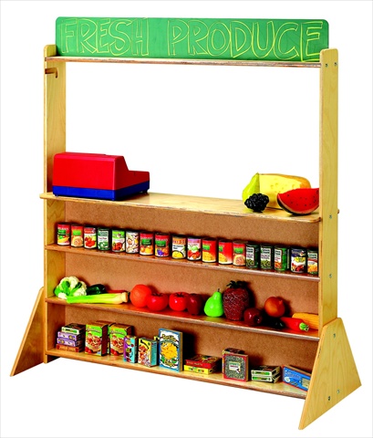 071727 Play Store And Puppet Theatre, Chalkboard Panels