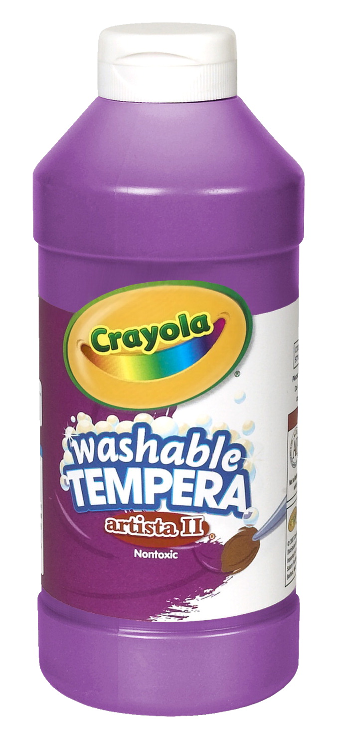 UPC 071662650407 product image for Crayola 007695 Artista Ii Non-Toxic Washable Tempera Paint, Violet | upcitemdb.com