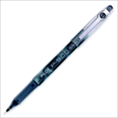 1065565 P500 Gel Ink Rollerball Pen, Black Ink & Barrel, Pack - 12