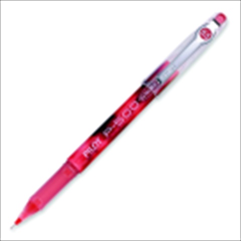 1065567 P500 Gel Ink Rollerball Pen, Red Ink & Barrel, Pack - 12