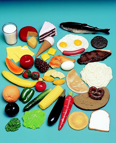 Basic Nutrition Food Set, Set Of 44