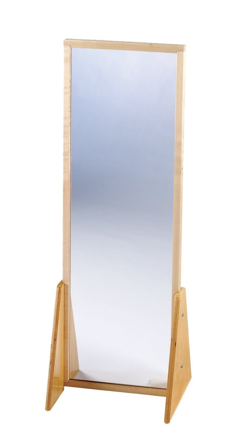 075233 2 Position Acrylic Mirror, Small, 13.25 W X 11.75 D X 36.5 H In.
