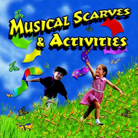076188 Musical Scarves Cd With Instruction Guide And Activities, 3 - 7 Years