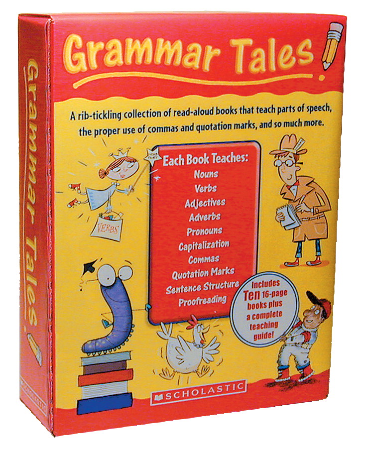 Scholastic 078967 Grammar Tales Book Box Set, Softcover