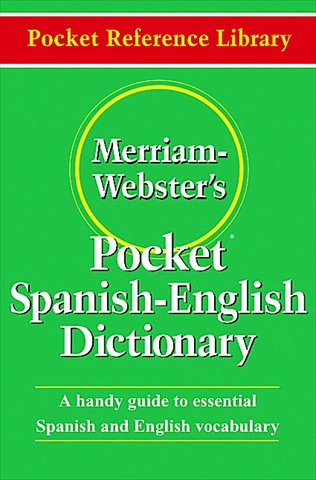 079083 Spanish - English Paperback Pocket Dictionary, 400 Pages