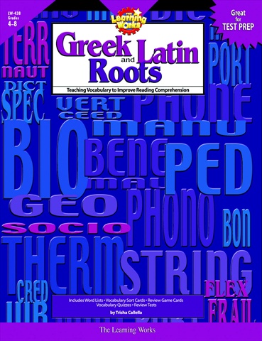 079491 Book Greek And Latin Roots Grade 4-8 144 Pages