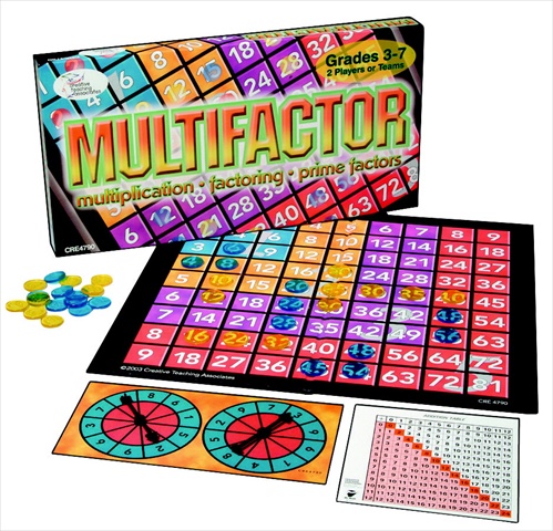 080307 Multifactor Math Game Grade 1 - 3
