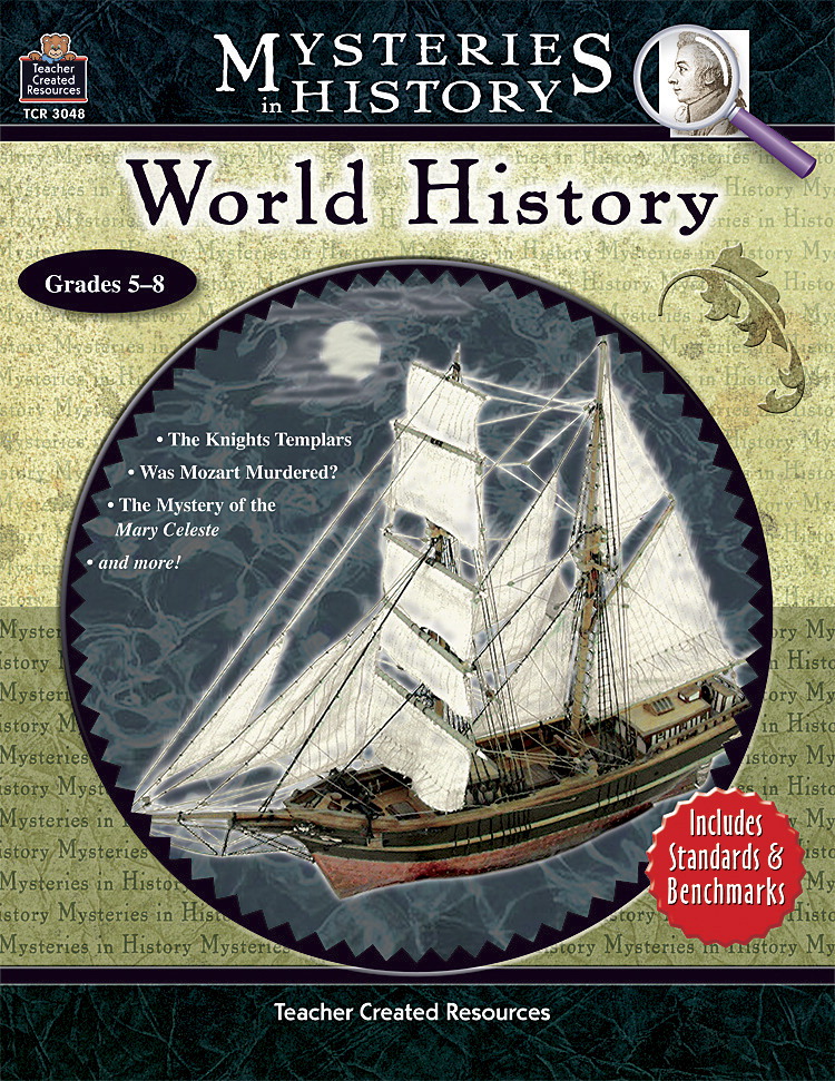 082060 Book Mysteries In History- World History