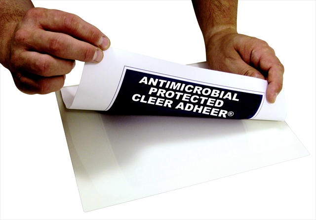 C-line 082381 Cleer Adheer Anti-microbial Laminating Sheet, Clear, Pack 50