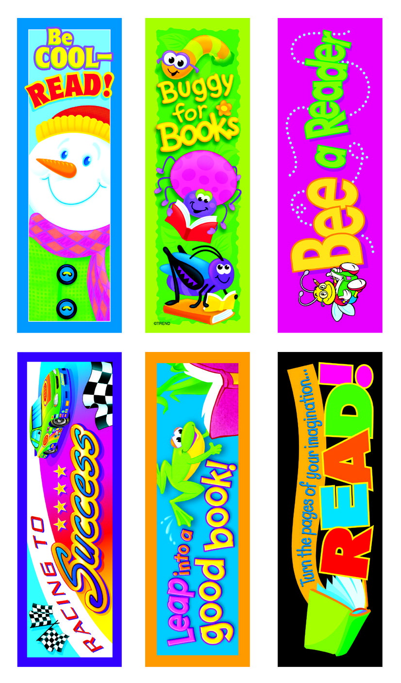 083196 Celebrate Reading Bookmark - Assorted Color, Pack 216