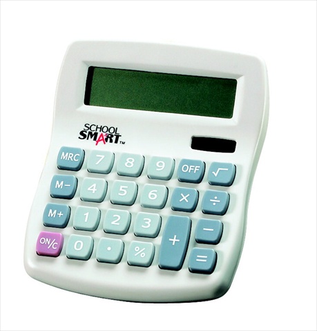 084085 4.25 W X 1.12d X 5 H In. - Smart 8-digit Lcd Dual Power Calculator