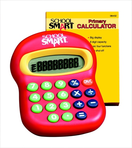 084432 8-digit Large Beginner Calculator, Basic Math