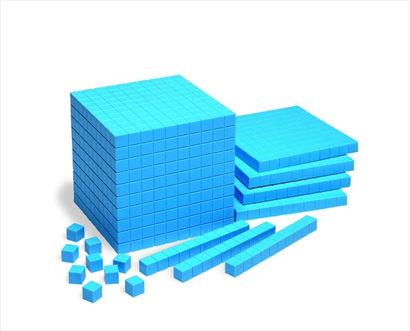 084954 Base 10 Components Plastic Cube