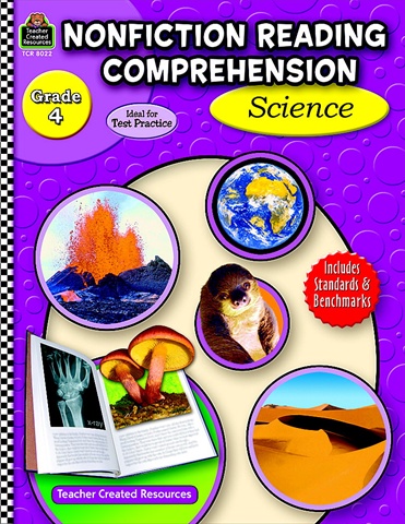 086829 Book Nonfiction Reading Comprehension Science Gr 4