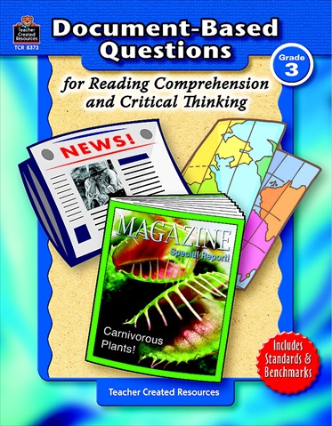 088964 Document-based Questions For Reading Comprehension And Critical Thinking - Grade 3
