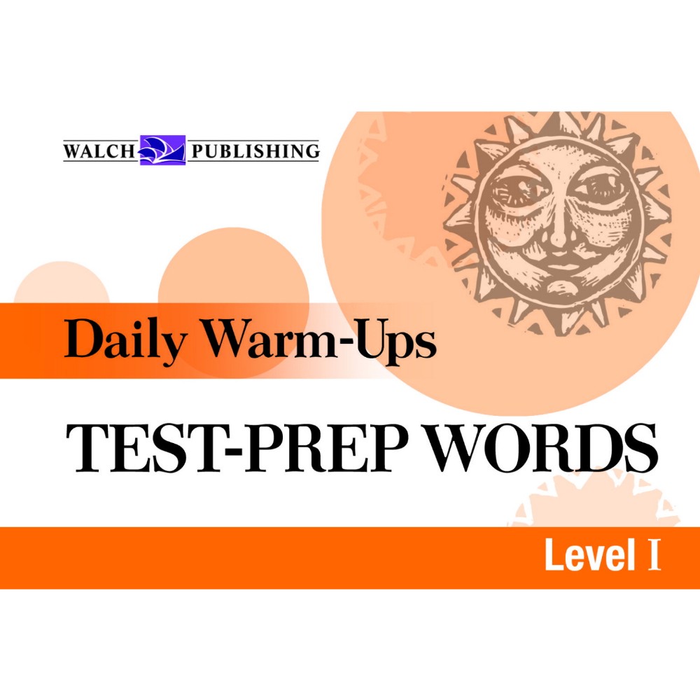 089004 Daily Warm-ups - Test Prep Words Book