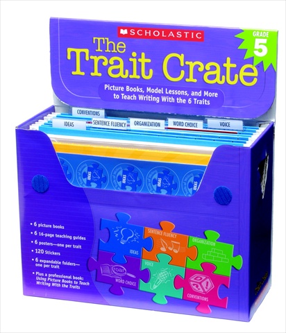 Scholastic 090124 The Trait Crates, Grade 3