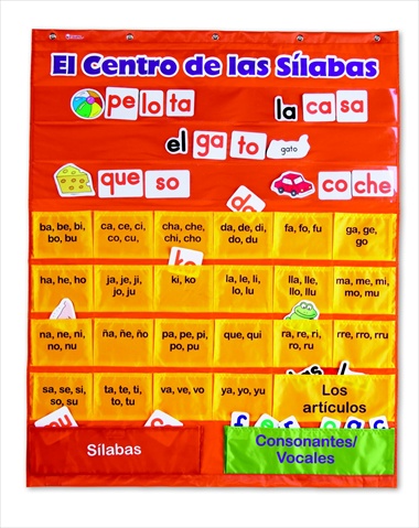 090656 Spanish Pocket Chart