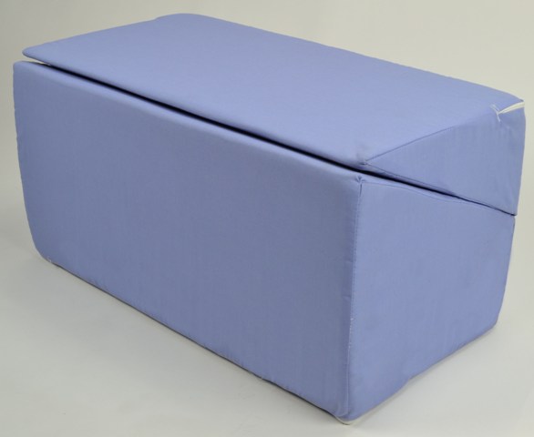 5003-12bl 12 In. Folding Bed Wedge, Blue