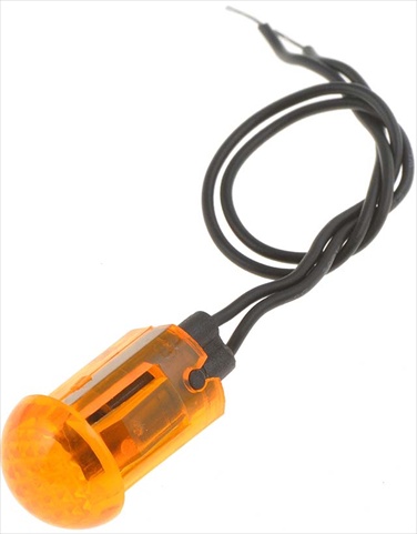 Dorman 84916 Amber Round Large Bezel Free Light Indicator