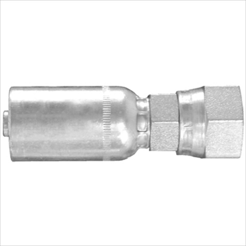 Dayco 108002 Hydraulic Permanent Crimp Couplings Female Swivel 45 Degree Flare Dayco 108002 Hydraulic Permanent Crimp Couplings Female Swivel 45 Degree Flare