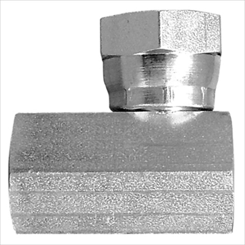 Dayco 142628 Hydraulic National Pipe Thread Adapter 90 Degree NPTF Female To NPSM Female Swivel Dayco 142628 Hydraulic National Pipe Thread Adapter 90 Degree NPTF Female To NPSM Female Swivel