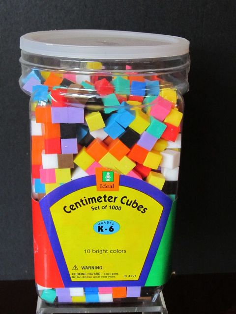 Ler2089 Centimeter Cubes, Set Of 100