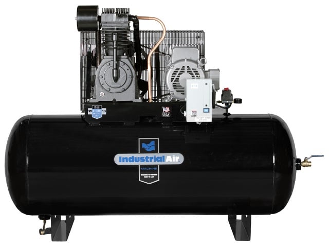 Ih7519975 7.5-hp 120-gallon Two-stage Air Compressor