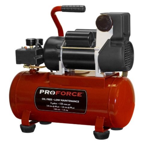 Vpf1080318 3-gallon Oil Free Air Compressor With Kit