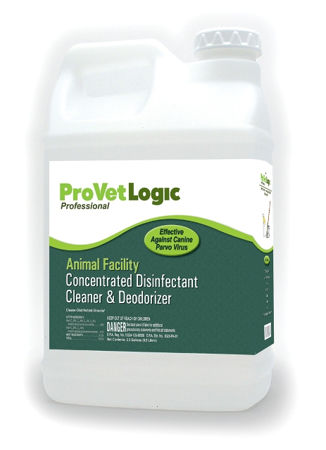 V01-25mn Animal Facility Disinfectant Pack 2, 2.5 Gallon Ez Pour Bottle