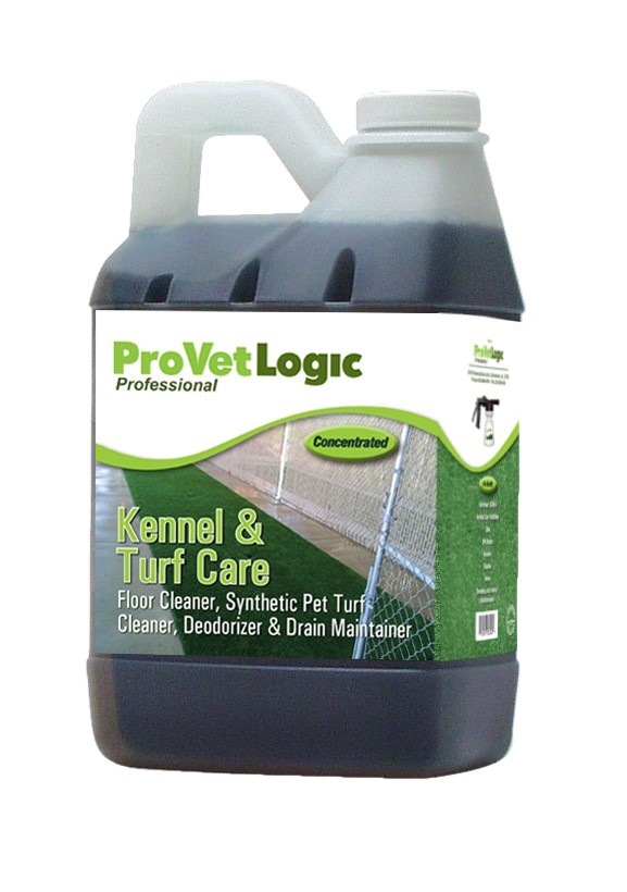 V02-.5mn-005mn Kennel Care Enzymatic Floor Cleaner & Drain Maintainer Pack 2, 0.50 Gallon Ez Pour Bottle