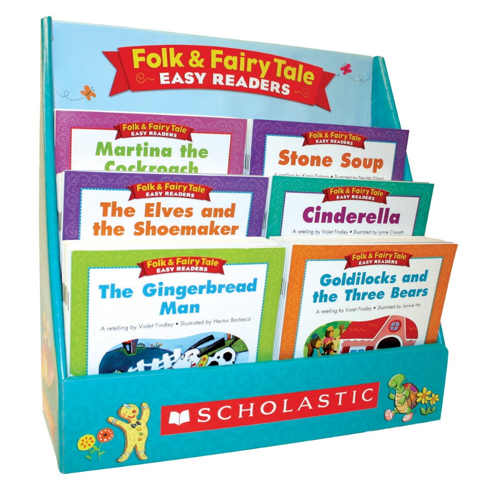 Scholastic Folk And Fairy Tale Easy Readers, Set Of 75
