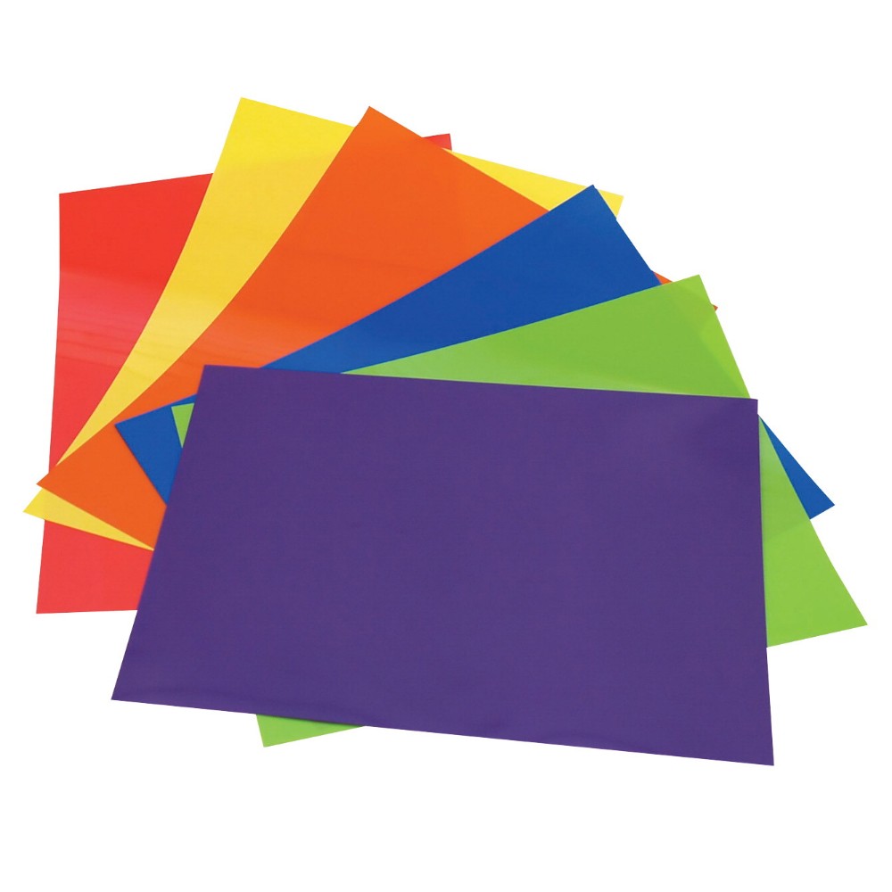 1293521 Colored Shrink Film, Assorted Color, Pack Of 60