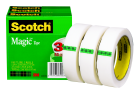 Scotch Magic Photo-safe Writable Self-adhesive Invisible Tape, Pack Of 3