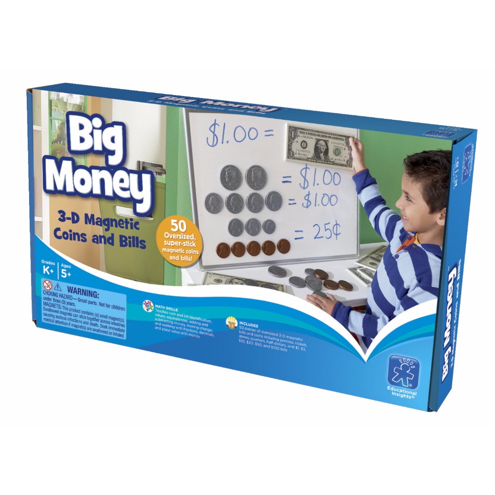 Big Money Magnetic Coins And Bills