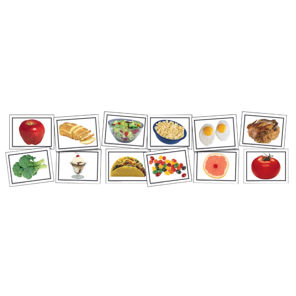 1329405 Nouns Food Photographic Learning Cards