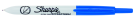 Sharpie Ultra Fine Tip Non-Washable Retractable Permanent Marker Blue Pack 12 Sharpie Ultra Fine Tip Non-Washable Retractable Permanent Marker Blue Pack 12