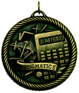 Hammond And Stephens Multi-level Dovetail-mathematics Value Medal, Gold