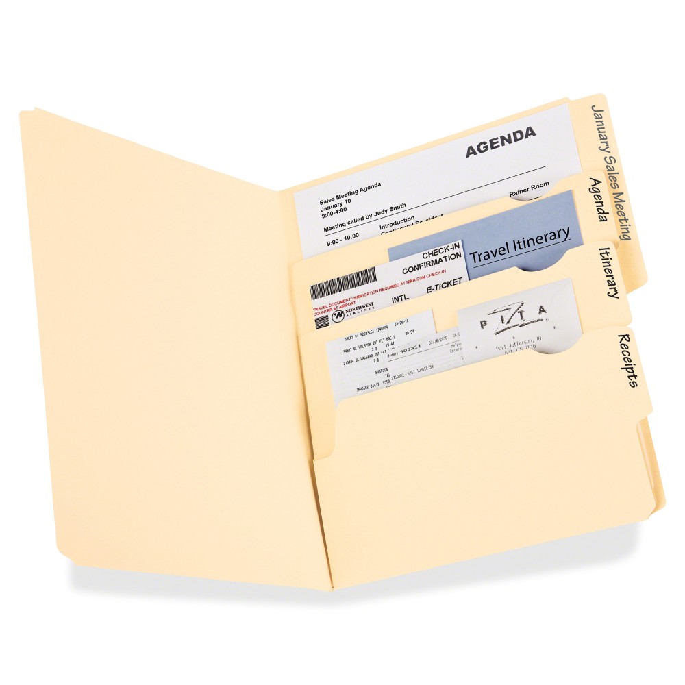 Pendaflex Divide-It-Up File FolderManila Pack 24 Pendaflex Divide-It-Up File FolderManila Pack 24