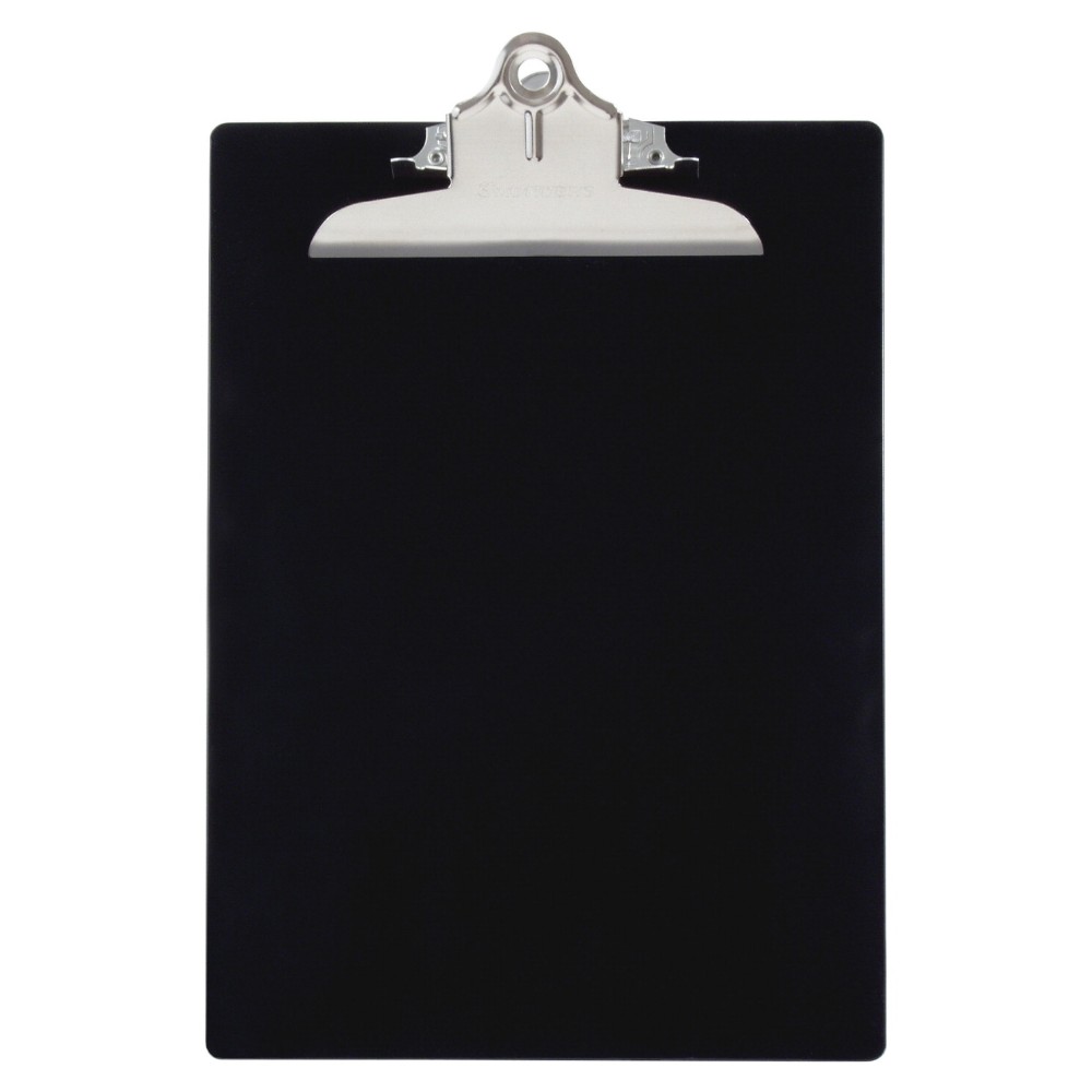 Saunders Clipboard Recycled Plastic Black Saunders Clipboard Recycled Plastic Black
