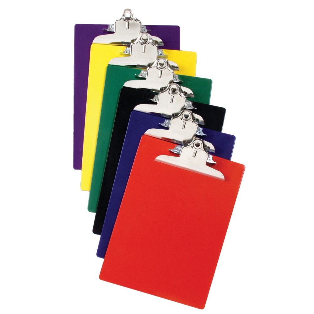Saunders Clipboard Recycled Plastic Purple Saunders Clipboard Recycled Plastic Purple