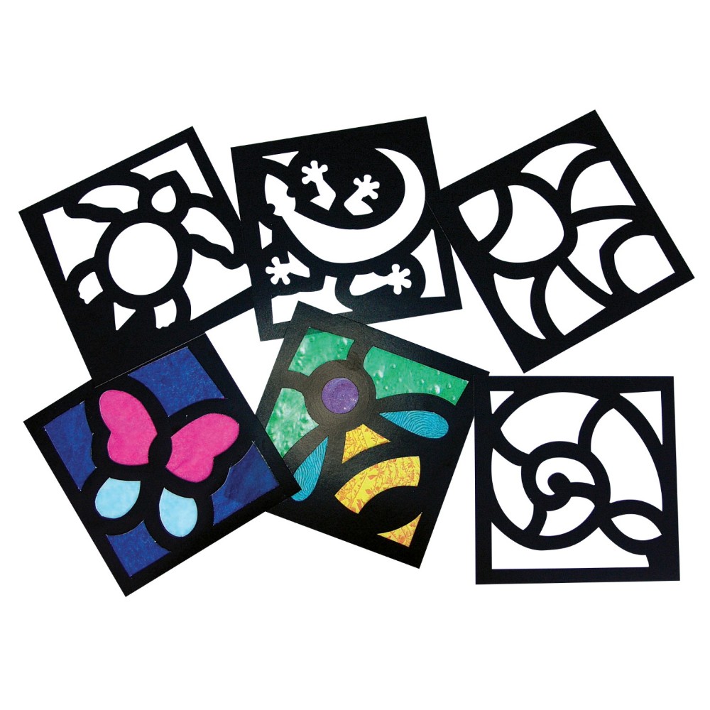 6 X 6 In. Stained Glass Pre-cut Frame, Pack 24